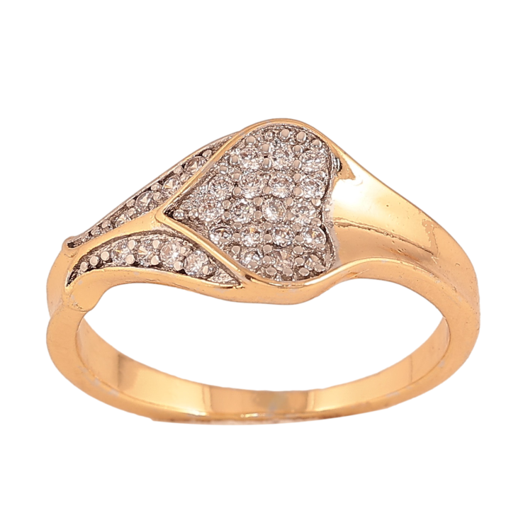 Каблучка Xuping колір Позолота 18K+Родій "Інкрустація кристалами" фото №23