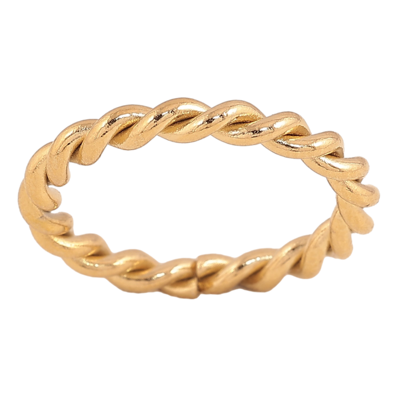 Кольцо Xuping TTM Stainless Steel цвет 14К "Декоративный узор" фото №1 Кольцо Xuping TTM Stainless Steel цвет 14К "Декоративный узор" фото №1