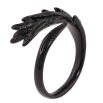 Каблучка Xuping TTM Stainless Steel колір black візерунок декоративний фото №2 Каблучка Xuping TTM Stainless Steel колір black візерунок декоративний фото №2