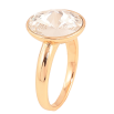 Кольцо Xuping цвет Позолота 18K с кр-ми Swarovski "Кристалл Clear" ø 15мм фото №2