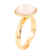 Кольцо Xuping цвет 18K с кр-ми Swarovski Кристалл Pink Opal 12х12мм фото №3