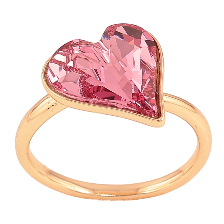 Кольцо Xuping цвет Позолота 18K с кр-ми Swarovski "Кристальное сердце Rose" фото №10 Кольцо Xuping цвет Позолота 18K с кр-ми Swarovski "Кристальное сердце Rose" фото №10