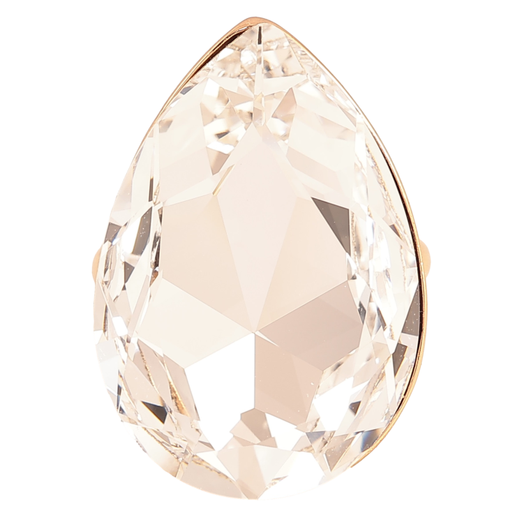 Кольцо Xuping цвет Позолота 18K с кр-ми Swarovski "Крупная кристальная капля Clear" 3х2см фото №21 Кольцо Xuping цвет Позолота 18K с кр-ми Swarovski "Крупная кристальная капля Clear" 3х2см фото №21