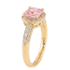 Кольцо Xuping цвет Позолота 14K "Инкрустация с розовым кристаллом" фото №2 Кольцо Xuping цвет Позолота 14K "Инкрустация с розовым кристаллом" фото №2
