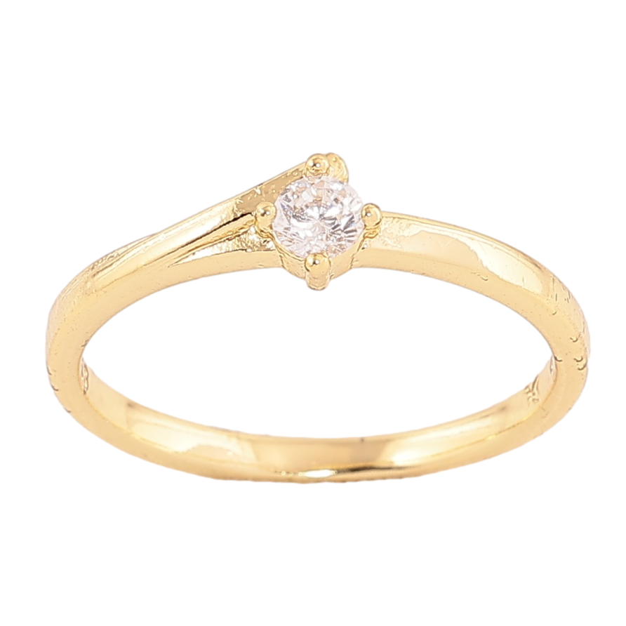 Кольцо Xuping цвет Позолота 14K "Кристалл" фото №1 Кольцо Xuping цвет Позолота 14K "Кристалл" фото №1