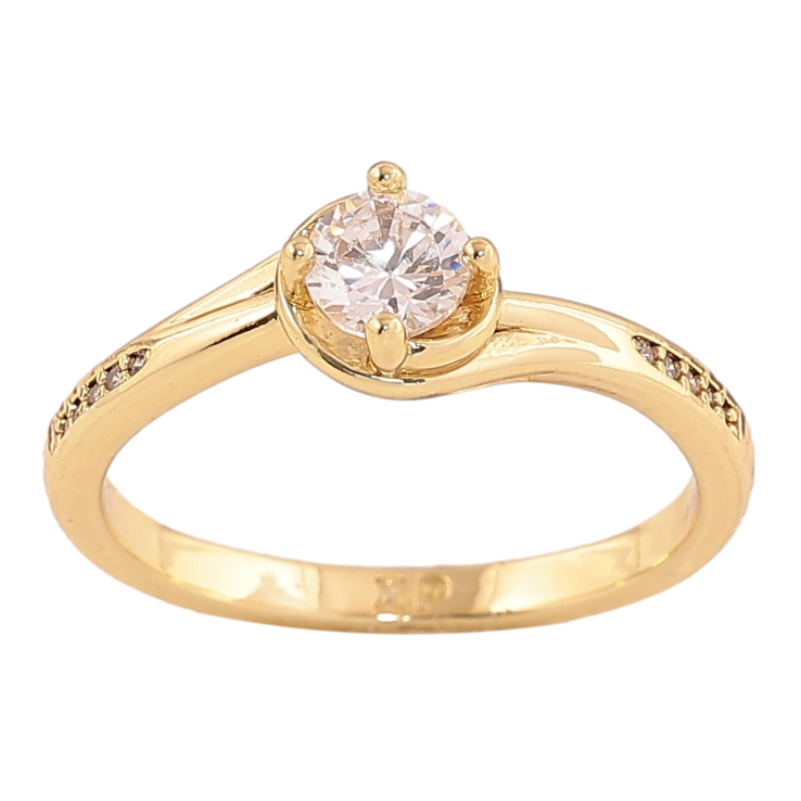 Кольцо Xuping цвет Позолота 14K "Кристалл" фото №16 Кольцо Xuping цвет Позолота 14K "Кристалл" фото №16