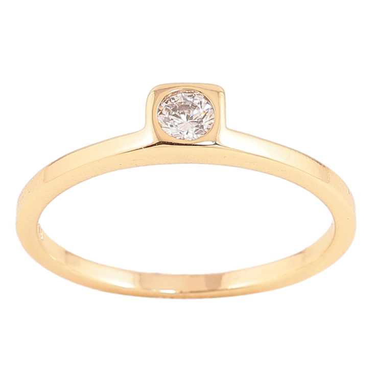 Каблучка Xuping колір Позолота 14K "Кристал" фото №16 Каблучка Xuping колір Позолота 14K "Кристал" фото №16