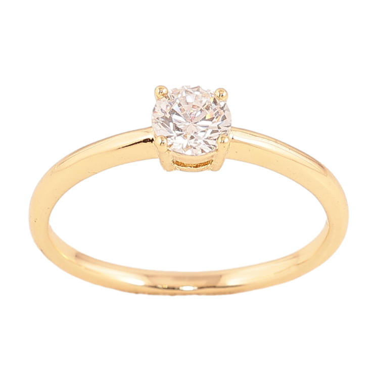 Кольцо Xuping цвет Позолота 14K "Кристалл" ø 5мм фото №8 Кольцо Xuping цвет Позолота 14K "Кристалл" ø 5мм фото №8