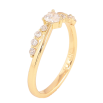 Кольцо Xuping цвет Позолота 14K "Узор с кристаллами" фото №2 Кольцо Xuping цвет Позолота 14K "Узор с кристаллами" фото №2