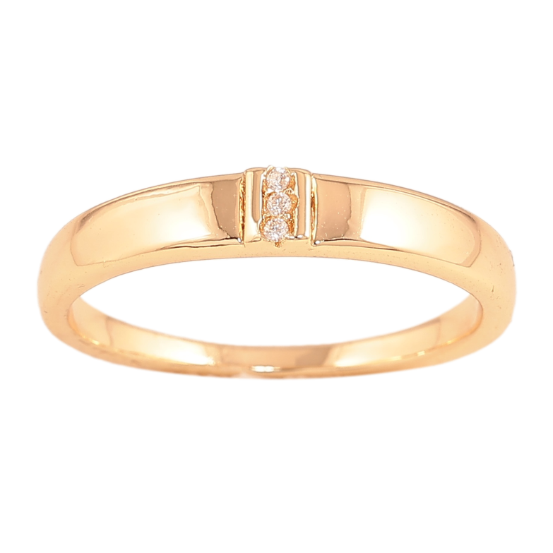 Каблучка Xuping колір Позолота 18K "Візерунок з кристалами" фото №1 Каблучка Xuping колір Позолота 18K "Візерунок з кристалами" фото №1