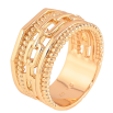 Кольцо Xuping цвет Позолота 18K "Декоративный узор"  фото №2