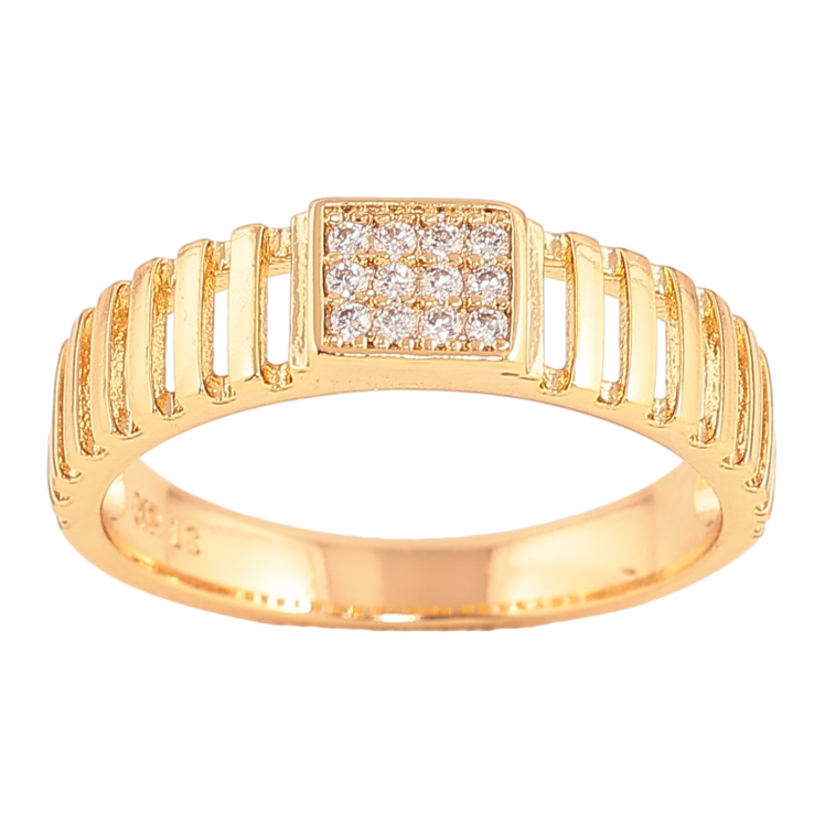 Кольцо Xuping цвет Позолота 18K "Узор с кристаллами" фото №20 Кольцо Xuping цвет Позолота 18K "Узор с кристаллами" фото №20