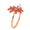 Кольцо Xuping цвет Позолота 18K "Цветок с жемчужиной" фото №2