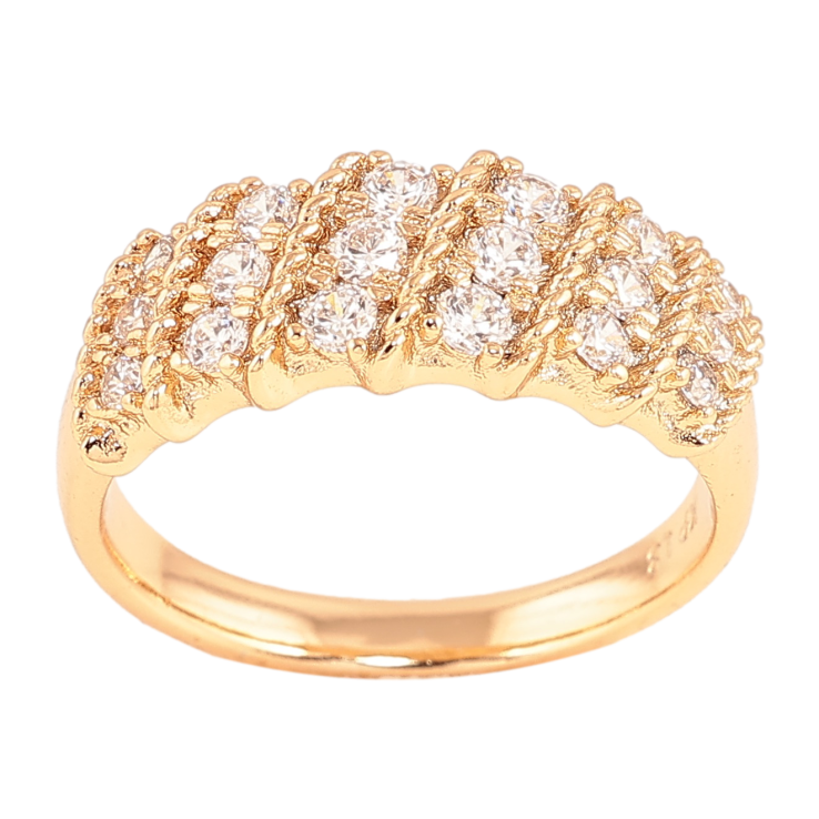 Каблучка Xuping колір Позолота 18K "Інкрустація кристалами" фото №14 Каблучка Xuping колір Позолота 18K "Інкрустація кристалами" фото №14