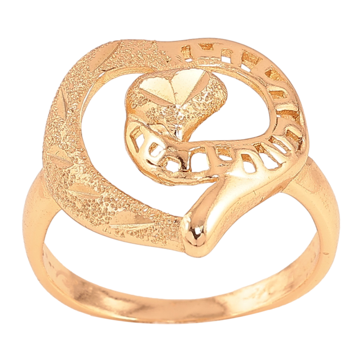 Кольцо Xuping цвет Позолота 18K "Узор сердечки"  фото №24