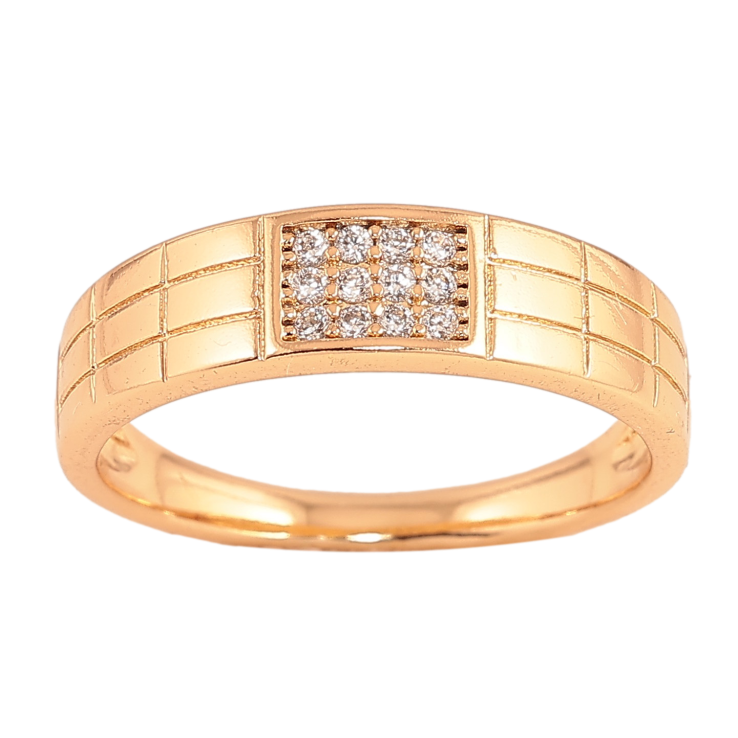 Кольцо Xuping цвет Позолота 18K "Узор с кристаллами" фото №19