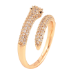 Кольцо Xuping цвет Позолота 18K "Змея с инкрустацией кристаллами" фото №2