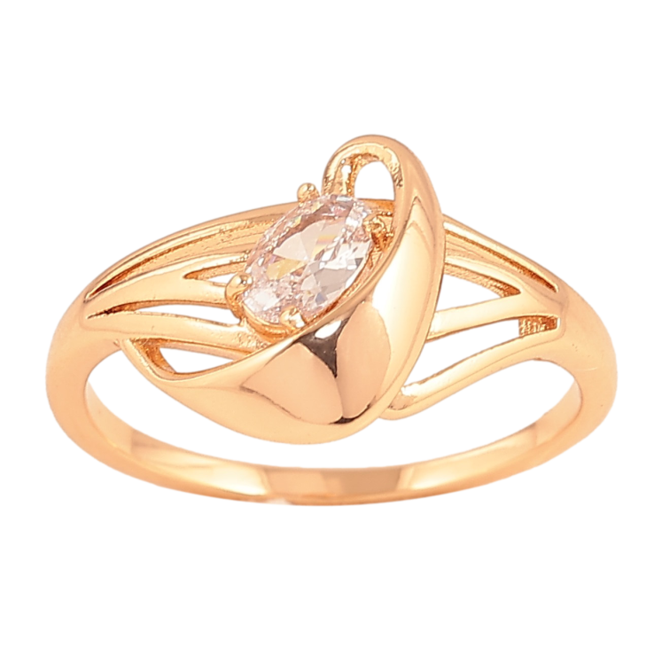 Кольцо Xuping цвет Позолота 18K "Узор с кристаллами" фото №16 Кольцо Xuping цвет Позолота 18K "Узор с кристаллами" фото №16