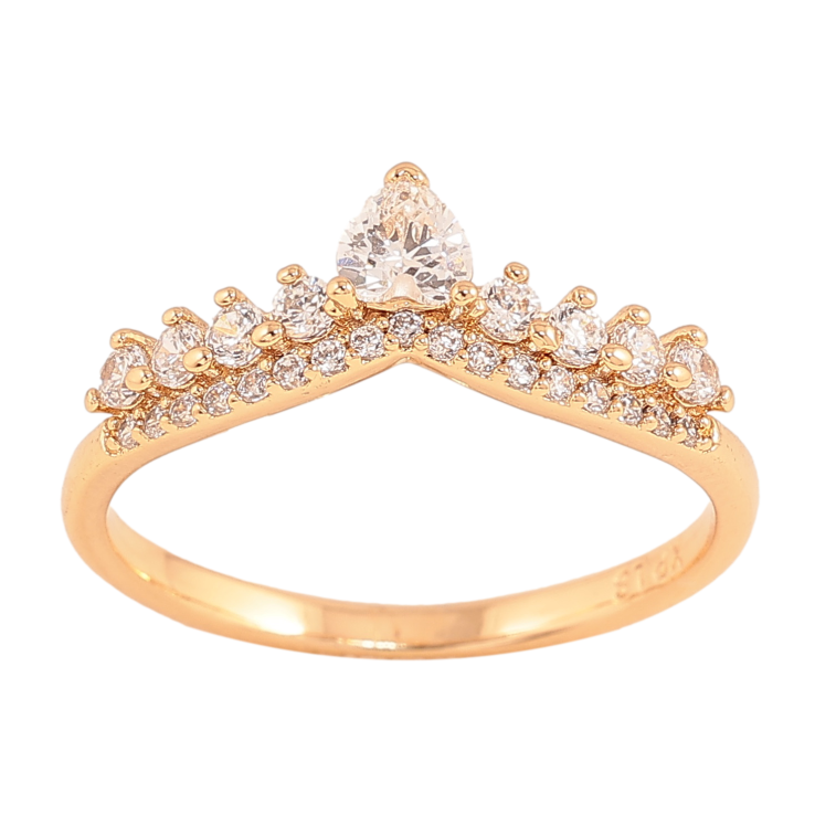 Каблучка Xuping колір Позолота 18K "Візерунок з кристалами" фото №20 Каблучка Xuping колір Позолота 18K "Візерунок з кристалами" фото №20