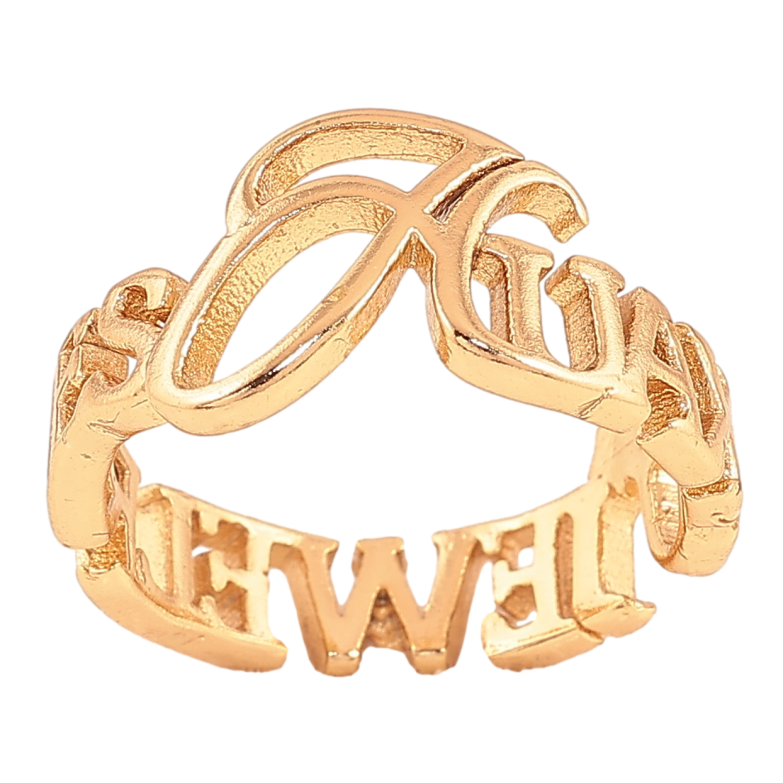 Каблучка Xuping колір Позолота 18K "Huaxu jewelries" фото №1