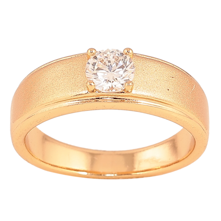 Каблучка Xuping колір Позолота 18K "Візерунок з кристалом" фото №1 Каблучка Xuping колір Позолота 18K "Візерунок з кристалом" фото №1