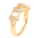 Кольцо Xuping цвет Позолота 18K "Узор с кристаллами" фото №2 Кольцо Xuping цвет Позолота 18K "Узор с кристаллами" фото №2