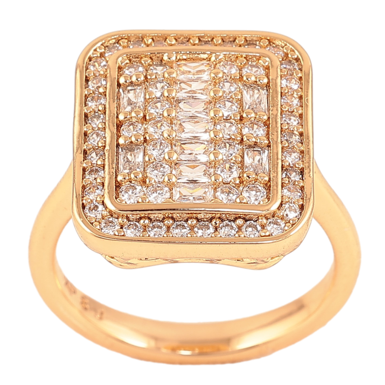 Кольцо Xuping цвет Позолота 18K "Инкрустация кристаллами" фото №1 Кольцо Xuping цвет Позолота 18K "Инкрустация кристаллами" фото №1