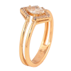 Кольцо Xuping цвет Позолота 18K "Узор с кристаллами" фото №2 Кольцо Xuping цвет Позолота 18K "Узор с кристаллами" фото №2