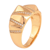 Кольцо Xuping цвет Позолота 18K "Узор с кристаллами" фото №2 Кольцо Xuping цвет Позолота 18K "Узор с кристаллами" фото №2