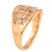 Кольцо Xuping цвет Позолота 18K "Узор с кристаллами" фото №2 Кольцо Xuping цвет Позолота 18K "Узор с кристаллами" фото №2