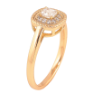 Кольцо Xuping цвет Позолота 18K "Узор с кристаллами" фото №2 Кольцо Xuping цвет Позолота 18K "Узор с кристаллами" фото №2