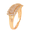 Кольцо Xuping цвет Позолота 18K "Узор с инкрустацией кристаллами"  фото №2