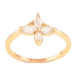 Каблучка Xuping колір Позолота 18K "Кристальна квітка" фото №1 Каблучка Xuping колір Позолота 18K "Кристальна квітка" фото №1