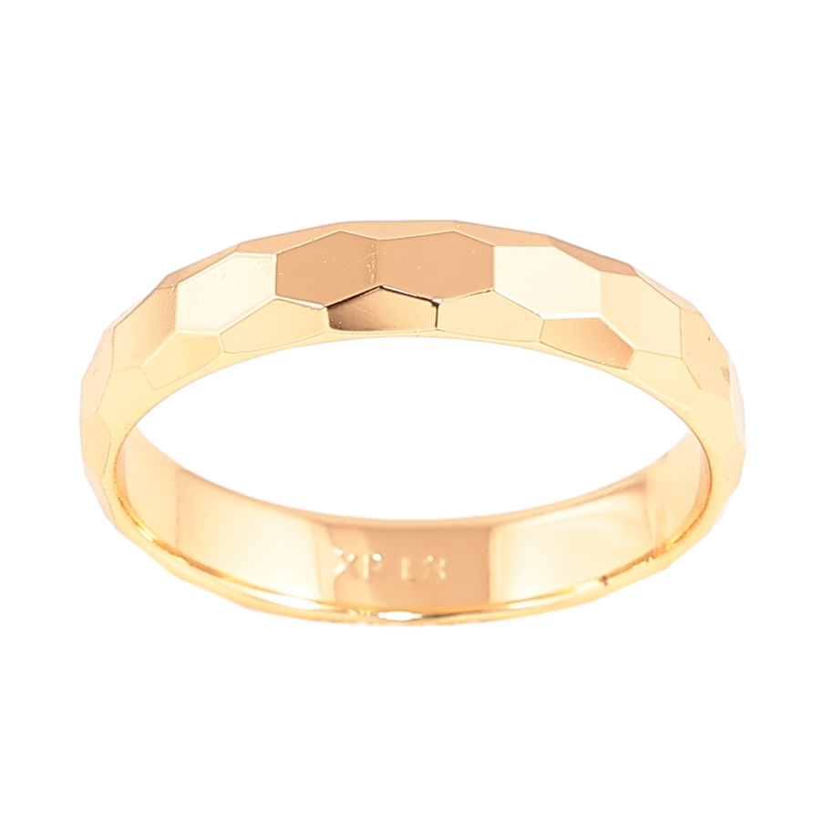 Кольцо Xuping цвет Позолота 18K "Декоративный узор" шир. 4мм фото №1