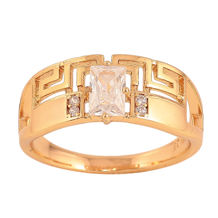 Кольцо Xuping цвет Позолота 18K "Узор с  кристаллами"  фото №24