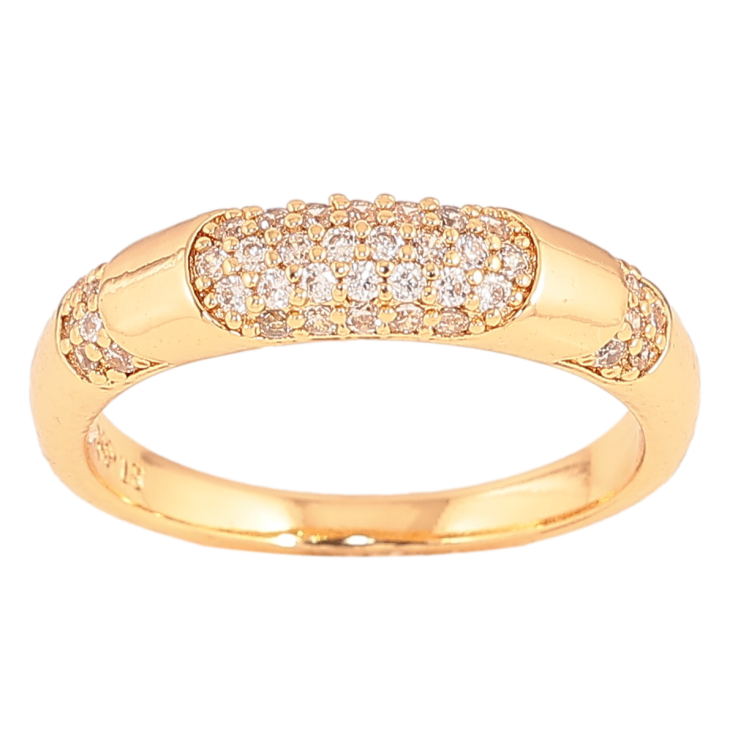 Каблучка Xuping колір Позолота 18K "Візерунок з кристалами фото №11 Каблучка Xuping колір Позолота 18K "Візерунок з кристалами фото №11