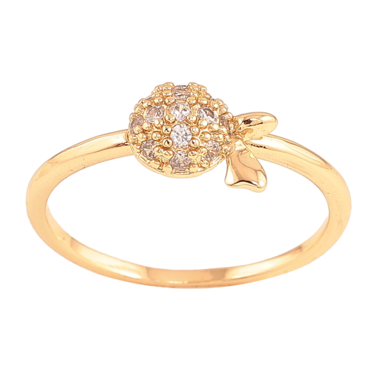 Каблучка Xuping колір Позолота 18K "Рибка" фото №2