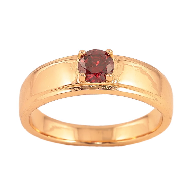 Кольцо Xuping цвет Позолота 18K "Зеленый кристалл" фото №3