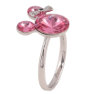 Каблучка Xuping колір Родій із кр-ми Swarovski "Міккі з кристалів Rose" фото №3 Каблучка Xuping колір Родій із кр-ми Swarovski "Міккі з кристалів Rose" фото №3