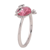 Каблучка Xuping колір Родій із кристалами Swarovski "Сова з кристалом Rose" фото №3 Каблучка Xuping колір Родій із кристалами Swarovski "Сова з кристалом Rose" фото №3