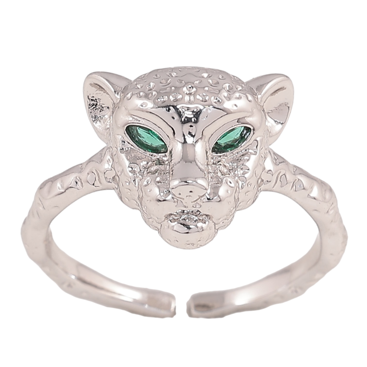 Кольцо Xuping цвет Родий "Леопард" фото №14 Кольцо Xuping цвет Родий "Леопард" фото №14