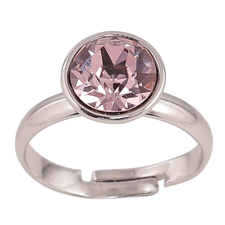 Каблучка Xuping колір Родій з кр-ми Swarovski "Кристал Amethyst" ø 10мм фото №10 Каблучка Xuping колір Родій з кр-ми Swarovski "Кристал Amethyst" ø 10мм фото №10