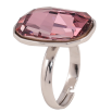 Каблучка Xuping колір Родій з кр-ми Swarovski "Кристал Amethyst, 21х16мм" фото №4 Каблучка Xuping колір Родій з кр-ми Swarovski "Кристал Amethyst, 21х16мм" фото №4