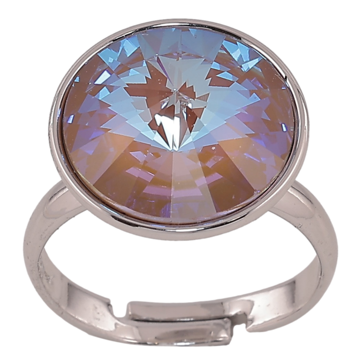 Каблучка Xuping колір Родій з кр-ми Swarovski "Кристал Cappuccino Delite" ø 16мм фото №18 Каблучка Xuping колір Родій з кр-ми Swarovski "Кристал Cappuccino Delite" ø 16мм фото №18