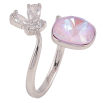 Кольцо Xuping цвет Родий с кр-ми Swarovski "Кристалл Lavender Delite с бабочкой" фото №4 Кольцо Xuping цвет Родий с кр-ми Swarovski "Кристалл Lavender Delite с бабочкой" фото №4