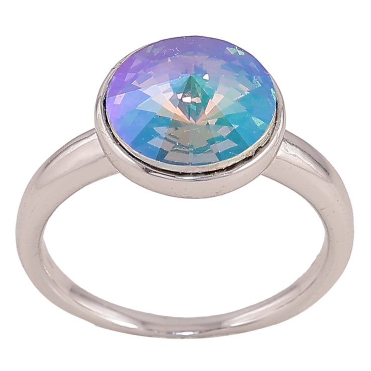 Каблучка Xuping колір Родій з кр-ми Swarovski "Кристал Paradise Shine" ø 12мм фото №6 Каблучка Xuping колір Родій з кр-ми Swarovski "Кристал Paradise Shine" ø 12мм фото №6