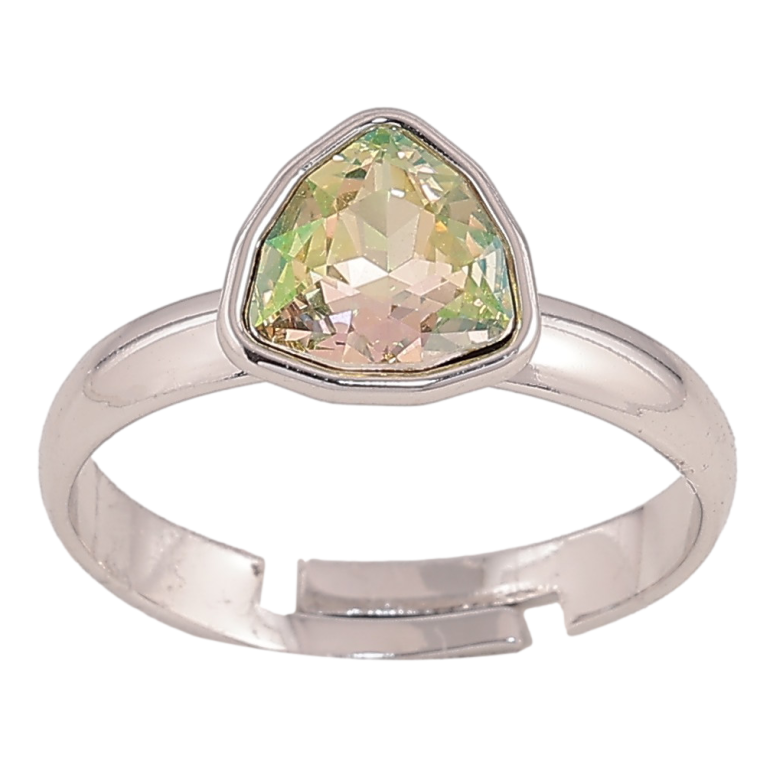 Каблучка Xuping колір Родій з кр-ми Swarovski "Кристал Vitrail Light" фото №1 Каблучка Xuping колір Родій з кр-ми Swarovski "Кристал Vitrail Light" фото №1