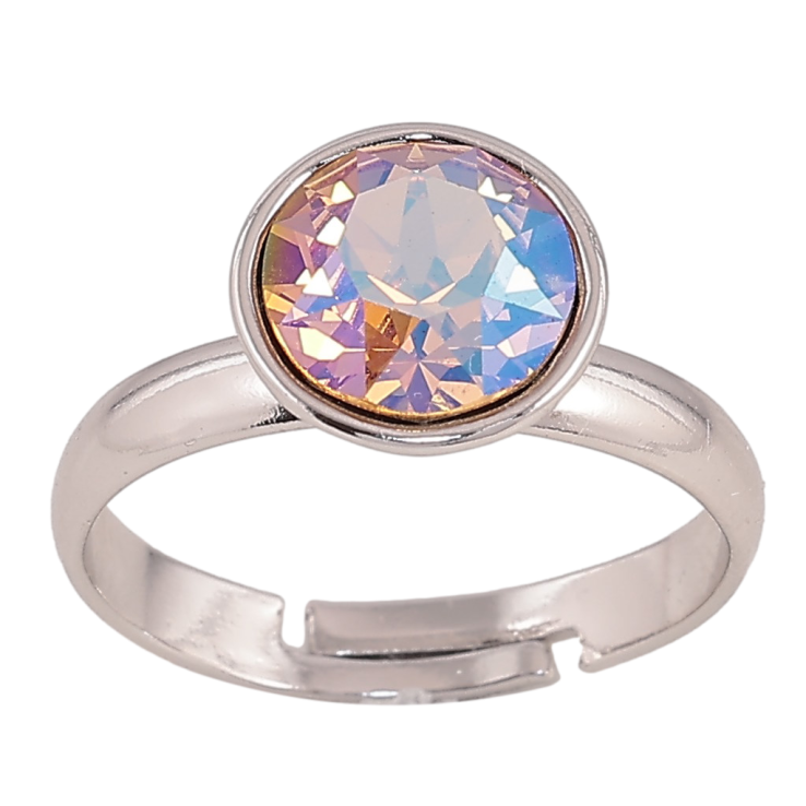 Каблучка Xuping колір Родій з кр-ми Swarovski "Кристал Topaz Shimmer" ø 10мм фото №13 Каблучка Xuping колір Родій з кр-ми Swarovski "Кристал Topaz Shimmer" ø 10мм фото №13