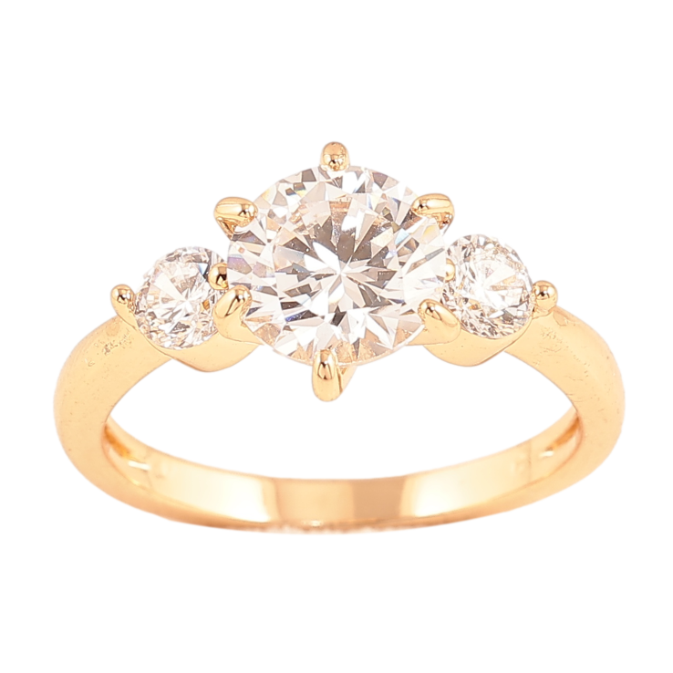 Каблучка Xuping колір позолота 18K візерунок з кристалами фото №18 Каблучка Xuping колір позолота 18K візерунок з кристалами фото №18