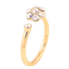 Кольцо Xuping цвет позолота 18K с кристаллами Swarovski цветочек фото №2 Кольцо Xuping цвет позолота 18K с кристаллами Swarovski цветочек фото №2